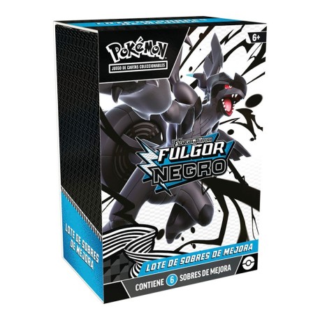 Pokémon TCG. Booster Bundle. Fulgor negro.