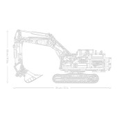 Excavadora Volvo EC500 Hybrid.