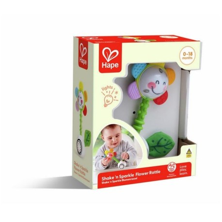 Shake & Sparkle Flower Rattle.