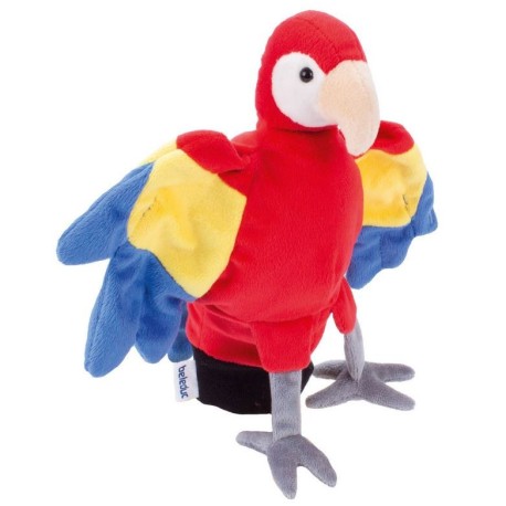 Hand Puppet: Parrot.