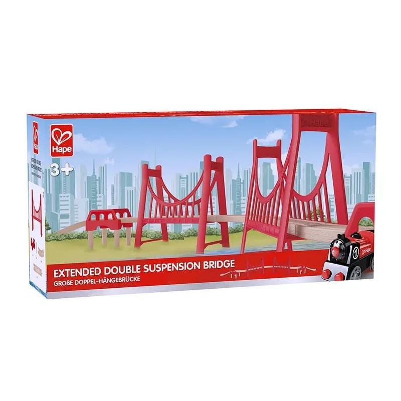 Puente colgante doble.