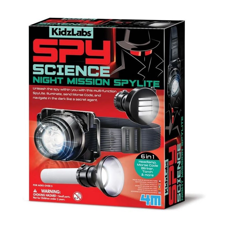 KidzLabs - Spy Science Night Mission Spylite.