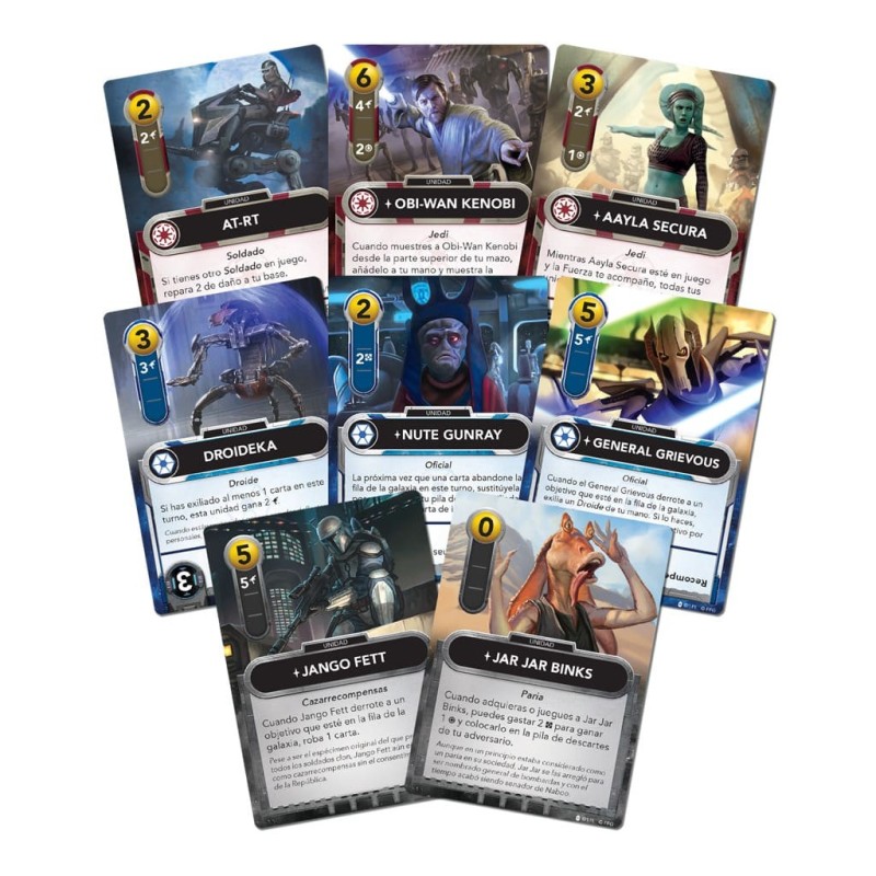 Star Wars: Deckbuilding Game Clone Wars.