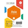 55 fundas Asia (57,5 x 89 mm).