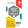 55 fundas French Tarot premium (61 x 112 mm).