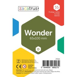 55 fundas Wonder (65 x 100 mm).