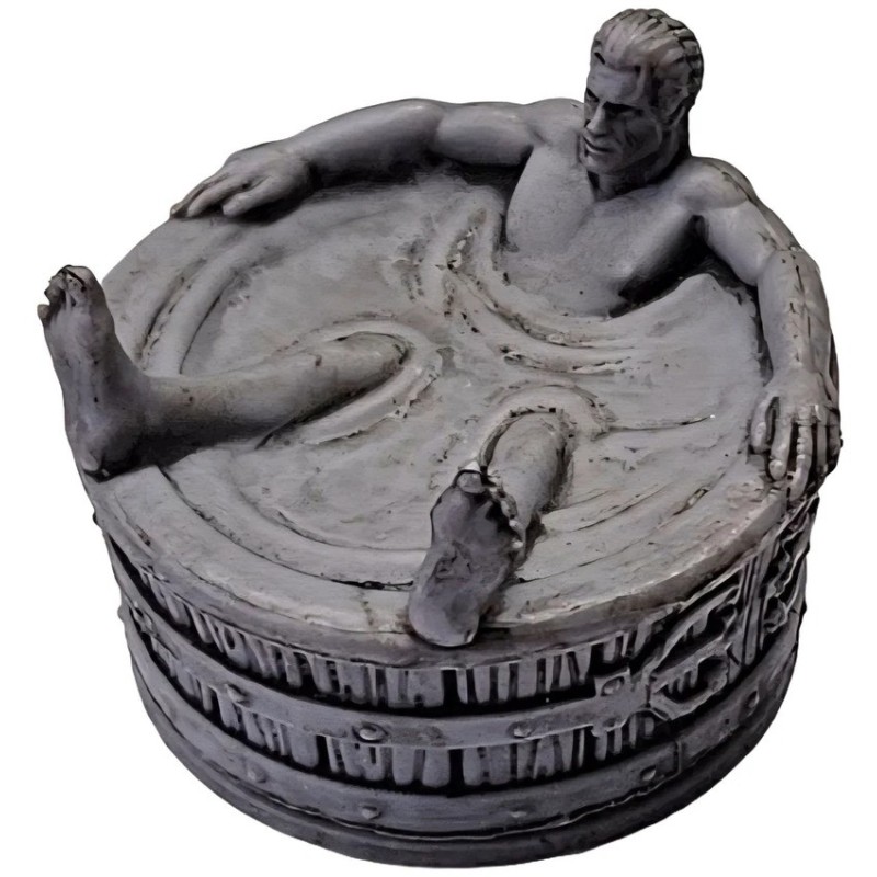 Unmatched: The Witcher – Geralt In Bathtub Figure.