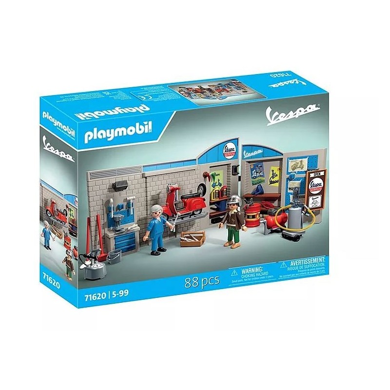 Vespa garage from the 1960s.