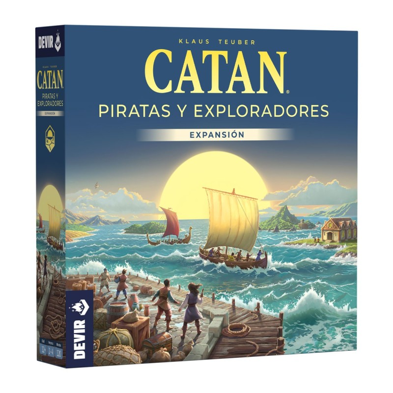 juego estrategico catan piratas y exploradores de devir - comprar en el taller del modelista