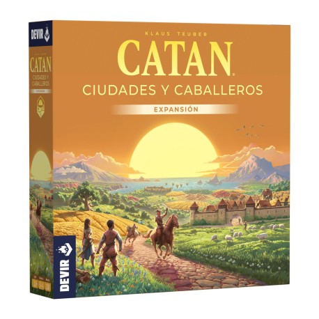 CATAN - Ciudades y Caballeros | Expansión | QUE DE JUGUETES