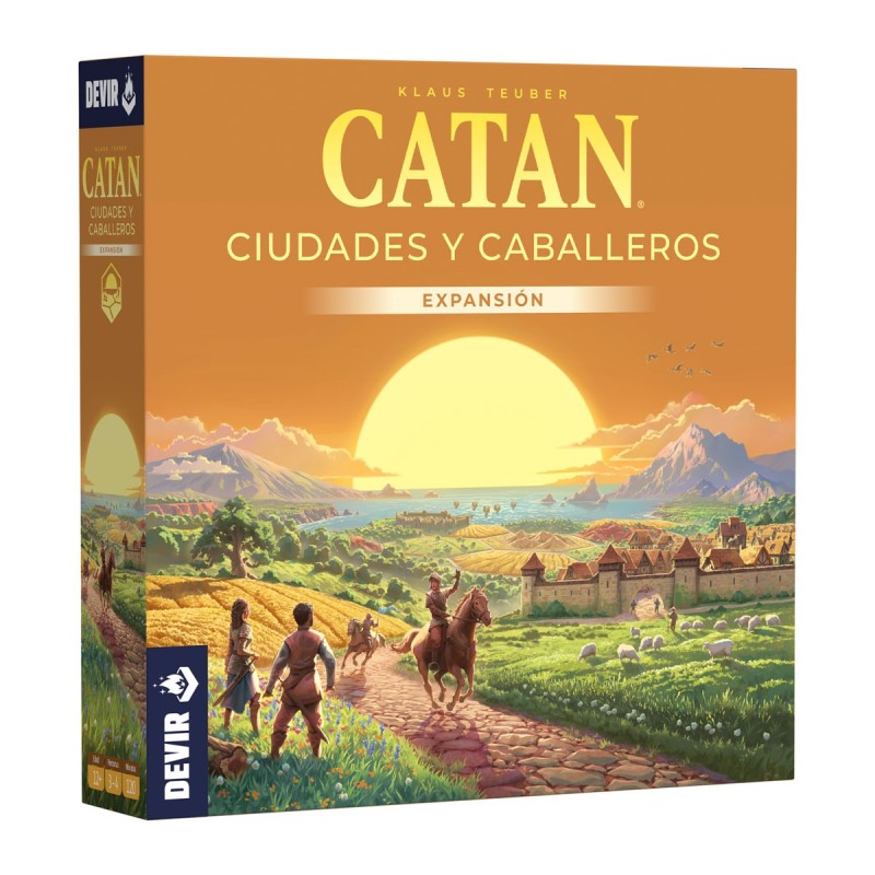 CATAN - Ciudades y Caballeros | Expansión | QUE DE JUGUETES