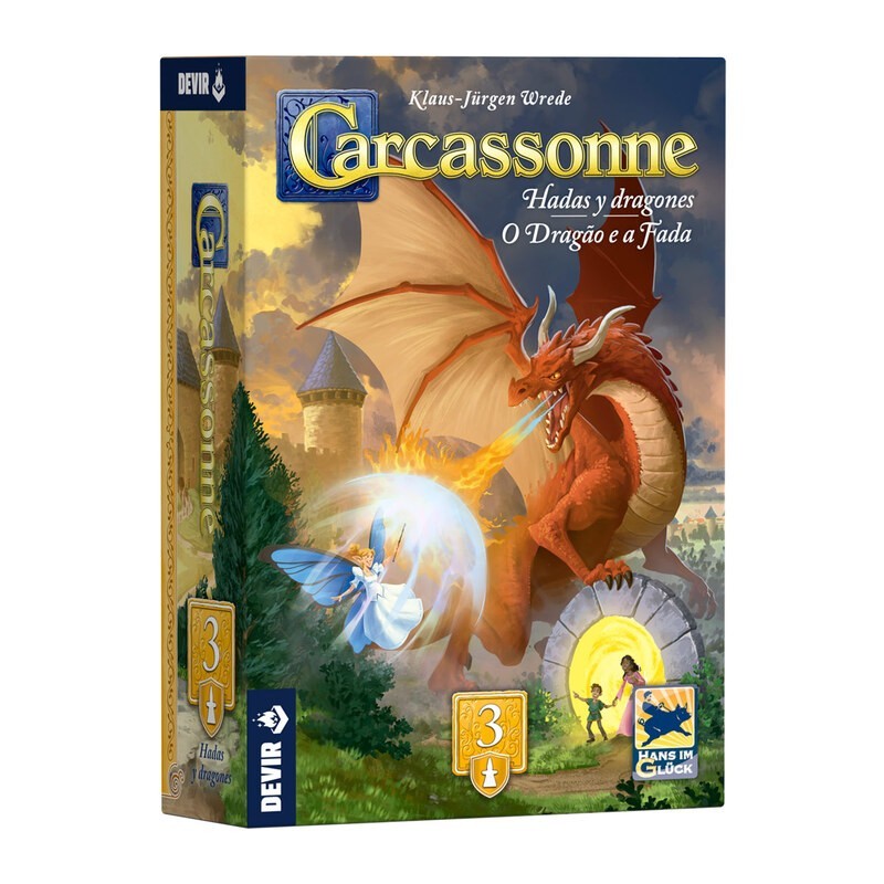 Carcassonne Exp. 3 - Dragones y Hadas.