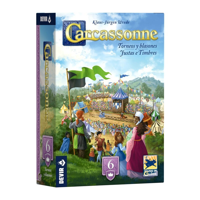 Carcassonne Exp. 6 - Torneos y Blasones.