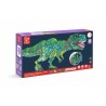 Puzzle de suelo: Dinosaurio.
