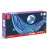Puzzle de suelo: Ballena.