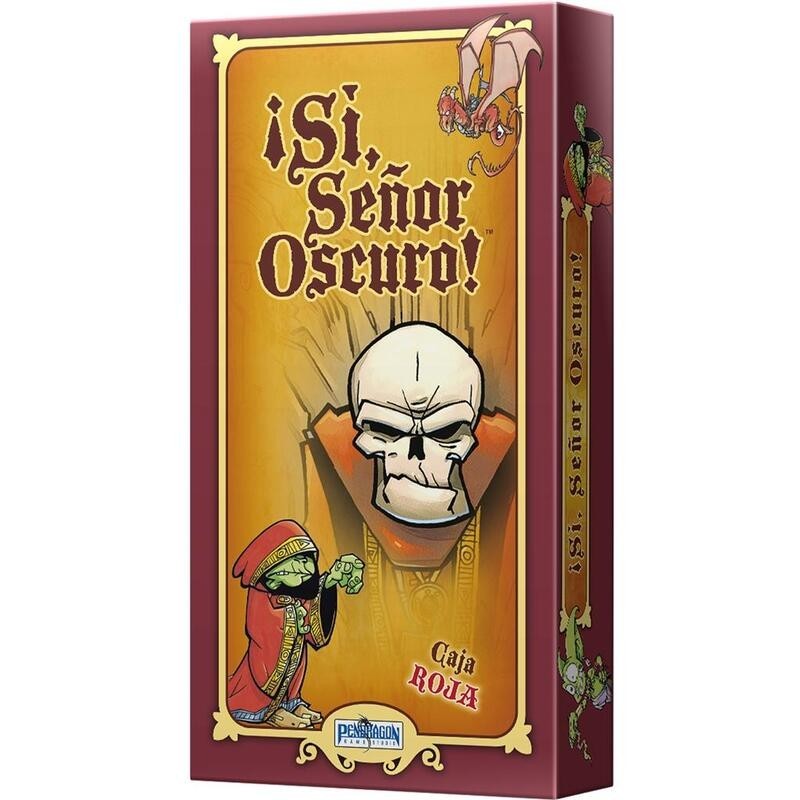 Si, señor oscuro. Caja roja. Si, señor oscuro. Caja roja.