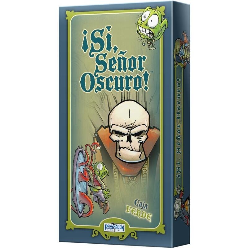 Si, señor oscuro. Caja verde.