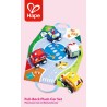 Pull-back plush car set.
