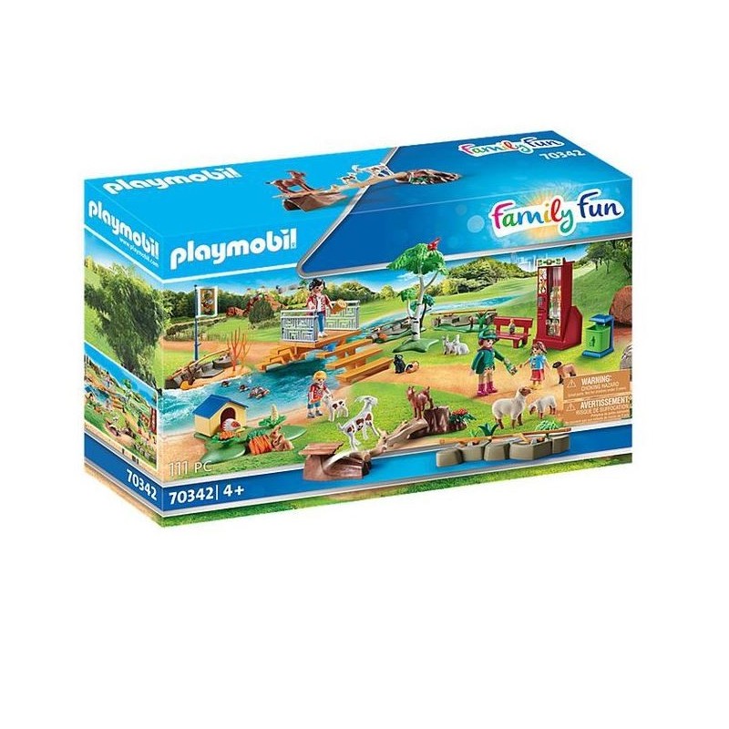 Petting Zoo.|damaged box.