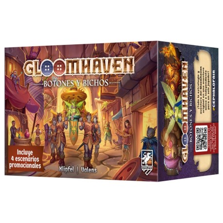Gloomhaven: Buttons & Bugs.
