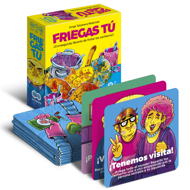 Friegas tú.