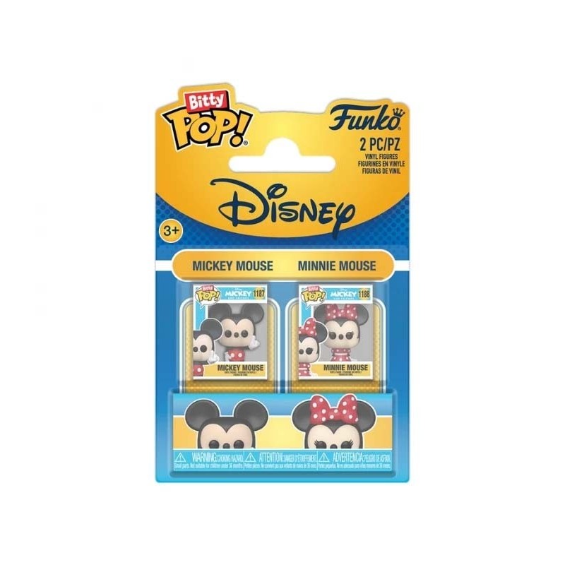 Funko Bitty Pop! Mickey y Minnie.