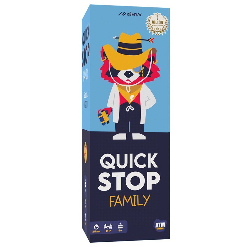 Quick Stop Family | Juego de cartas familiar
