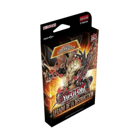 YUGIOH: Blister legado de la destrucción. Spanish.