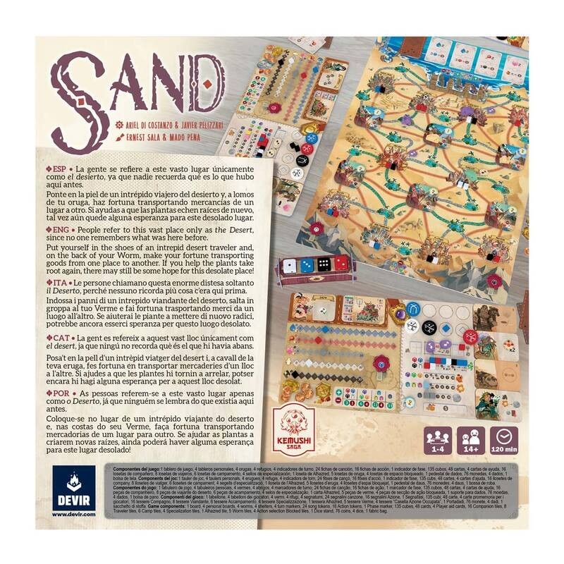 Sand.
