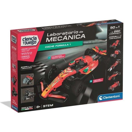 Mechanics. Car race.