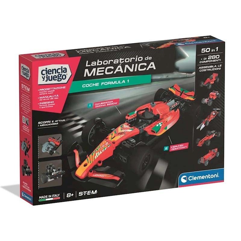 Mechanics. Car race.