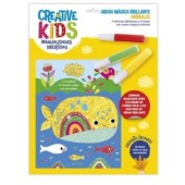 Manualidades divertidas: Arena Mágica Brillante - Animales.