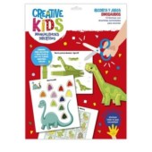 Manualidades divertidas: Recorta y Juega Dinosaurios.