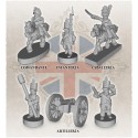 Battles of Napoleonic Europe: A Solitaire Wargame: Set 78 Miniatures.