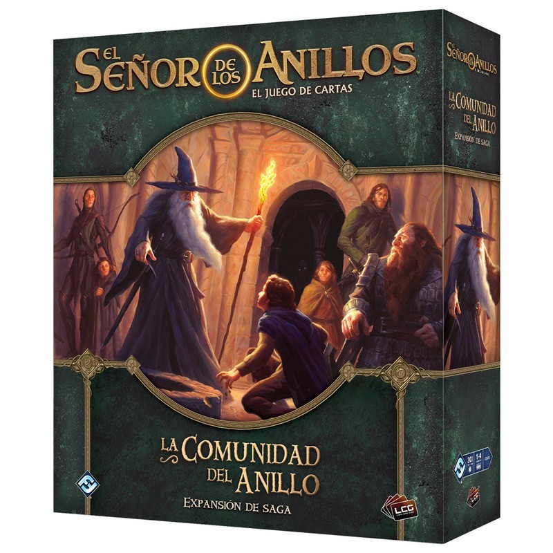 El señor de los anillos juego de cartas: La Comunidad del Anillo Expansión de Saga.