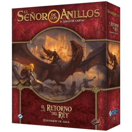 El señor de los anillos el juego de cartas: El Retorno del Rey Expansión de Saga.