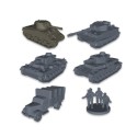 Sherman Solitario: Set 18 miniaturas.