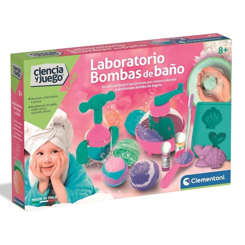 Laboratorio Bombas de baño.