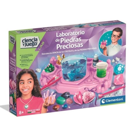 Laboratorio de piedras preciosas.