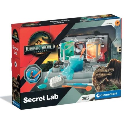 Laboratorio secreto de Jurassic World.