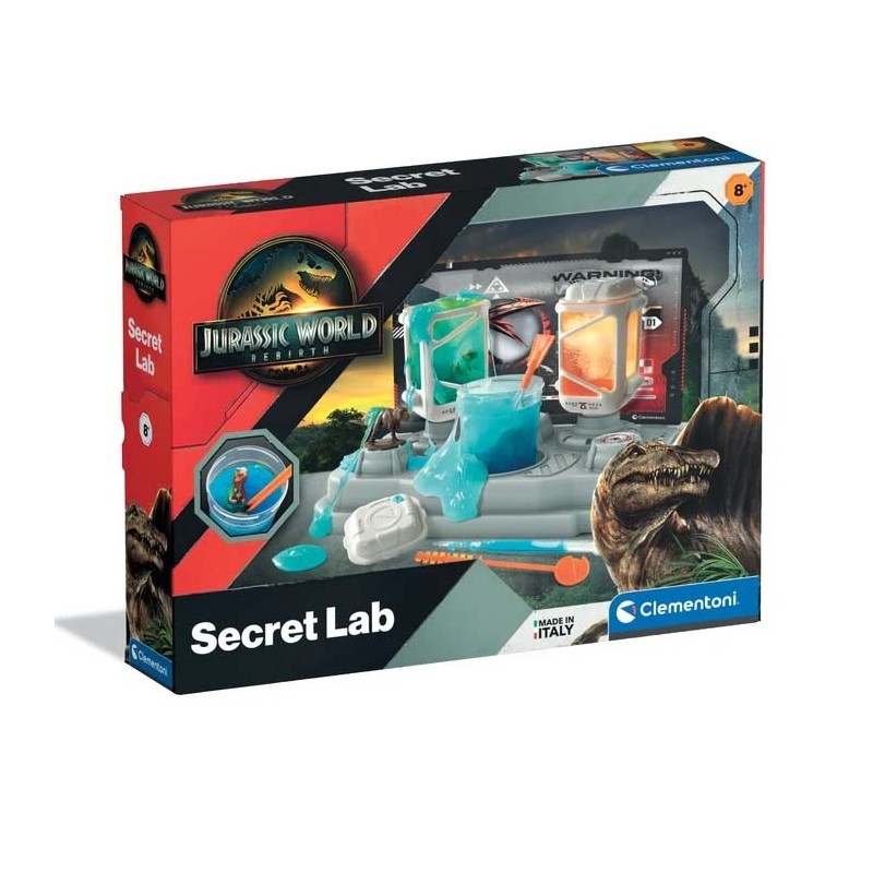 Laboratorio secreto de Jurassic World.