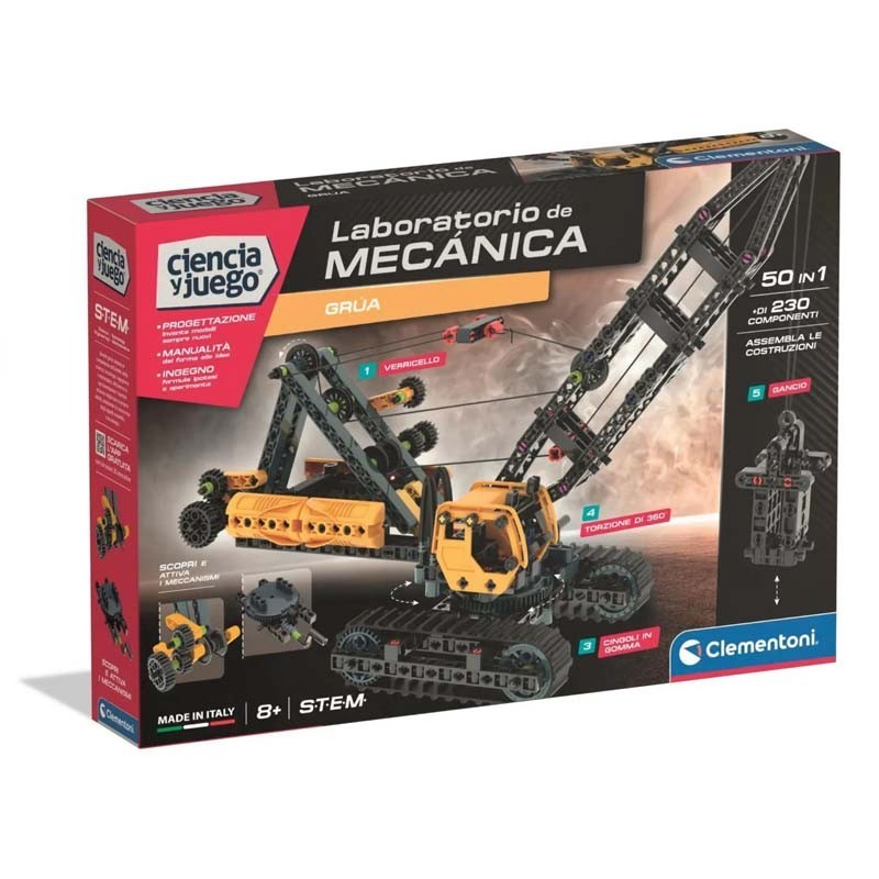 Laboratorio de mecánica. Grúa.