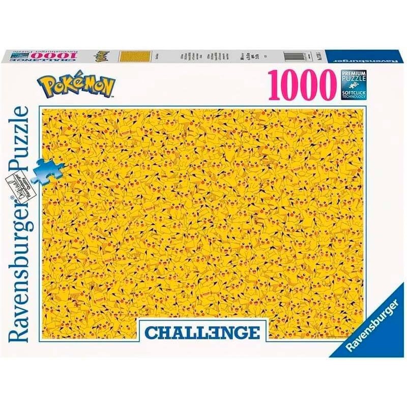 Pikachu Challenge. 1000 piezas.