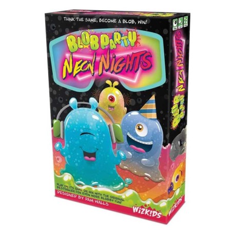 Blob Party. Neon Nights. English.