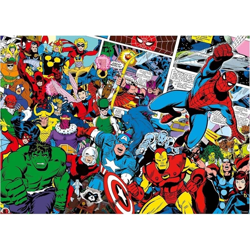 Marvel Challenge. 1000 piezas.