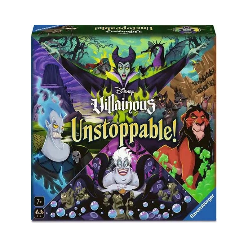 Disney Villainous Unstoppable! | Disney Board Game Disney Villainous Unstoppable! | Disney Board Game