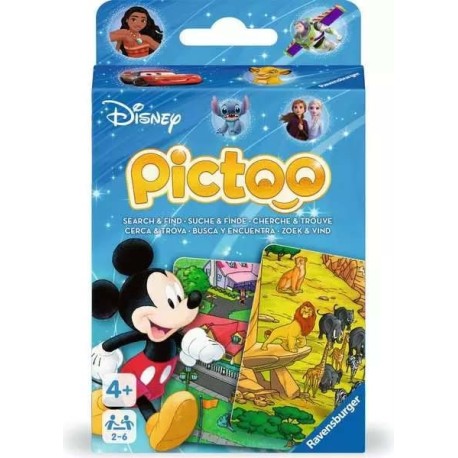 Pictoo Card Game Disney.