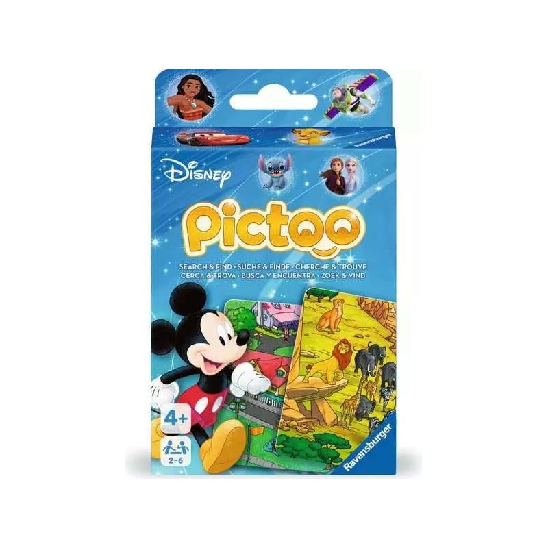 Pictoo Card Game Disney.