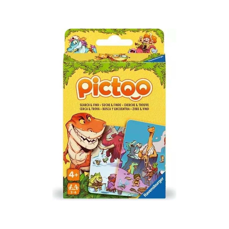 Pictoo Card Game Dino.