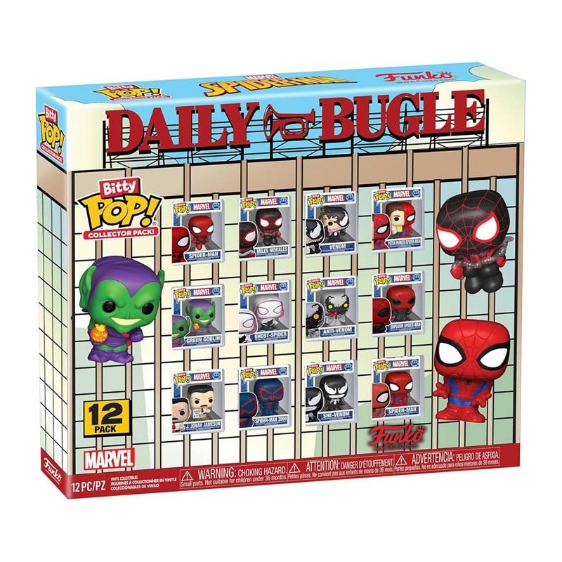 Funko Bitty Pop! Spiderman (x12).